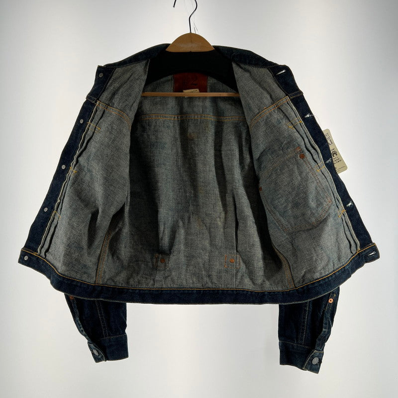 【中古品】【メンズ】 EVISU エヴィス 1ST LOT.1506 NO.2 DENIM JACKET デニム ジャケット アウター コート 古着 145-260603-mh-13-fuz サイズ：36 カラー：インディゴ 万代Net店