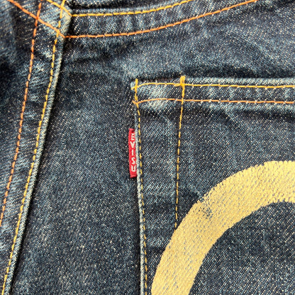 【中古品】【メンズ】 EVISU エヴィス LOT.2000 NO.2 DENIM PANTS INDIGO デニム パンツ ジーンズ ボトムス 古着 151-260603-mh-14-fuz サイズ：28×36 カラー：インディゴ 万代Net店