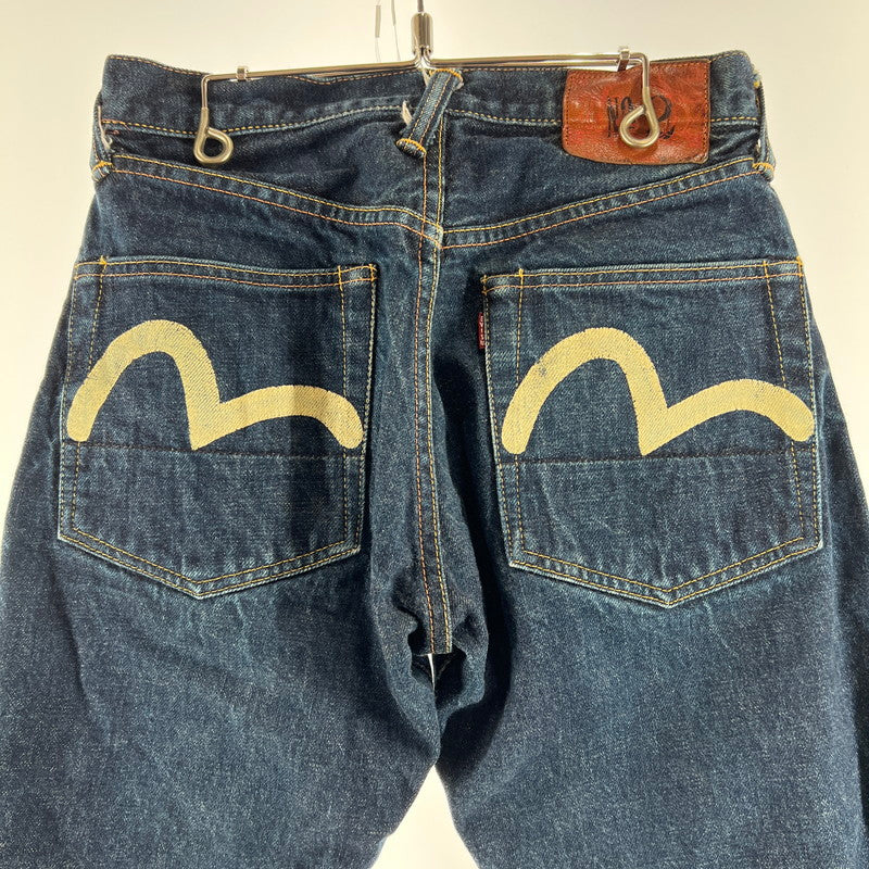 【中古品】【メンズ】 EVISU エヴィス LOT.2000 NO.2 DENIM PANTS INDIGO デニム パンツ ジーンズ ボトムス 古着 151-260603-mh-14-fuz サイズ：28×36 カラー：インディゴ 万代Net店