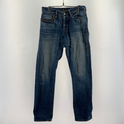 【中古品】【メンズ】 HYSTERIC GLAMOUR×ANDY WARHOL ヒステリックグラマー×アンディ・ウォーホル 151-260603-ny-09-fuzh サイズ：XS カラー：インディゴ 万代Net店
