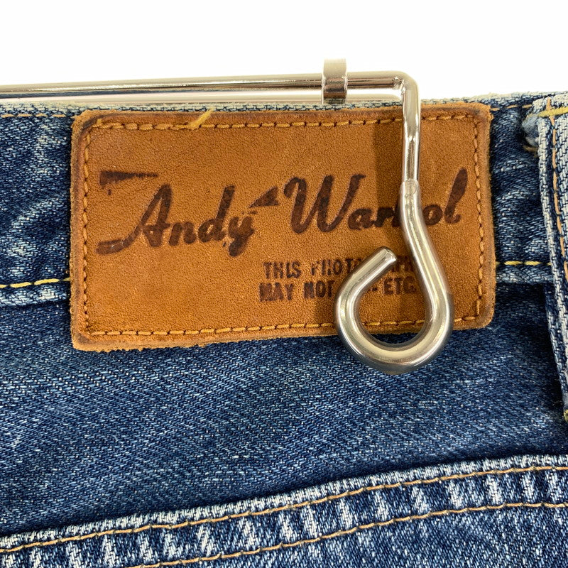【中古品】【メンズ】 HYSTERIC GLAMOUR×ANDY WARHOL ヒステリックグラマー×アンディ・ウォーホル 151-260603-ny-09-fuzh サイズ：XS カラー：インディゴ 万代Net店