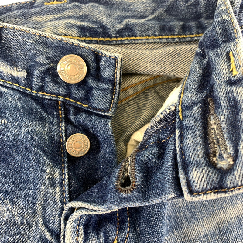 【中古品】【メンズ】 HYSTERIC GLAMOUR ヒステリックグラマー 020AP02 スタッズデザイン 151-260603-ny-07-fuzh サイズ：28 カラー：インディゴ 万代Net店