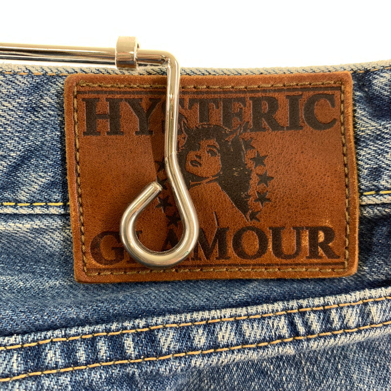【中古品】【メンズ】 HYSTERIC GLAMOUR ヒステリックグラマー 020AP02 スタッズデザイン 151-260603-ny-07-fuzh サイズ：28 カラー：インディゴ 万代Net店
