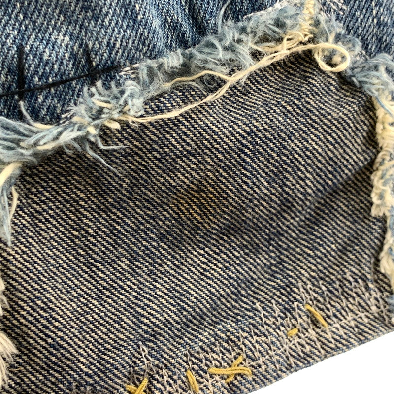 【中古品】【メンズ】 HYSTERIC GLAMOUR ヒステリックグラマー 0203AP10 HSR加工 151-260603-ny-06-fuzh サイズ：28 カラー：インディゴ 万代Net店