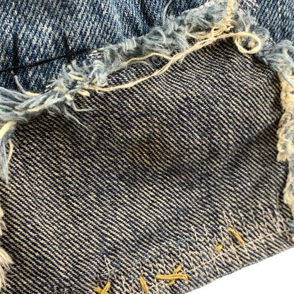 【中古品】【メンズ】 HYSTERIC GLAMOUR ヒステリックグラマー 0203AP10 HSR加工 151-260603-ny-06-fuzh サイズ：28 カラー：インディゴ 万代Net店