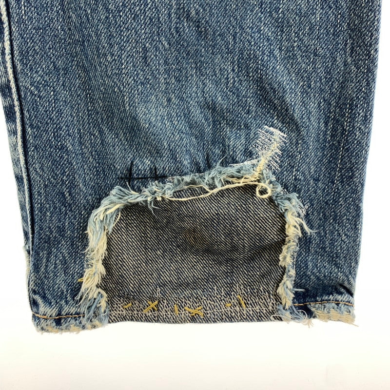 【中古品】【メンズ】 HYSTERIC GLAMOUR ヒステリックグラマー 0203AP10 HSR加工 151-260603-ny-06-fuzh サイズ：28 カラー：インディゴ 万代Net店