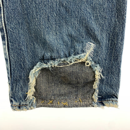 【中古品】【メンズ】 HYSTERIC GLAMOUR ヒステリックグラマー 0203AP10 HSR加工 151-260603-ny-06-fuzh サイズ：28 カラー：インディゴ 万代Net店