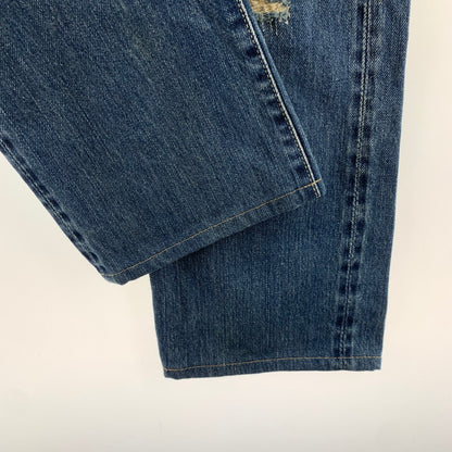 【中古品】【メンズ】 HYSTERIC GLAMOUR ヒステリックグラマー 0224AP07 リメイク風 151-260603-ny-08-fuzh サイズ：28 カラー：インディゴ 万代Net店