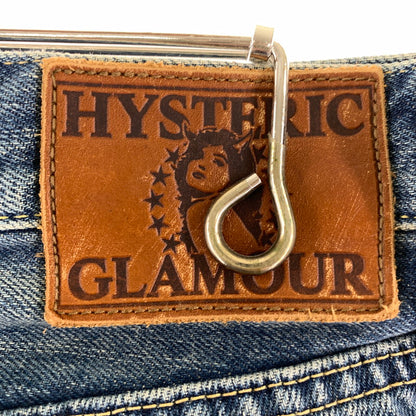 【中古品】【メンズ】 HYSTERIC GLAMOUR ヒステリックグラマー 0224AP07 リメイク風 151-260603-ny-08-fuzh サイズ：28 カラー：インディゴ 万代Net店