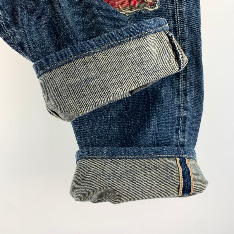 【中古品】【メンズ】 HYSTERIC GLAMOUR ヒステリックグラマー 0224AP07 リメイク風 151-260603-ny-08-fuzh サイズ：28 カラー：インディゴ 万代Net店
