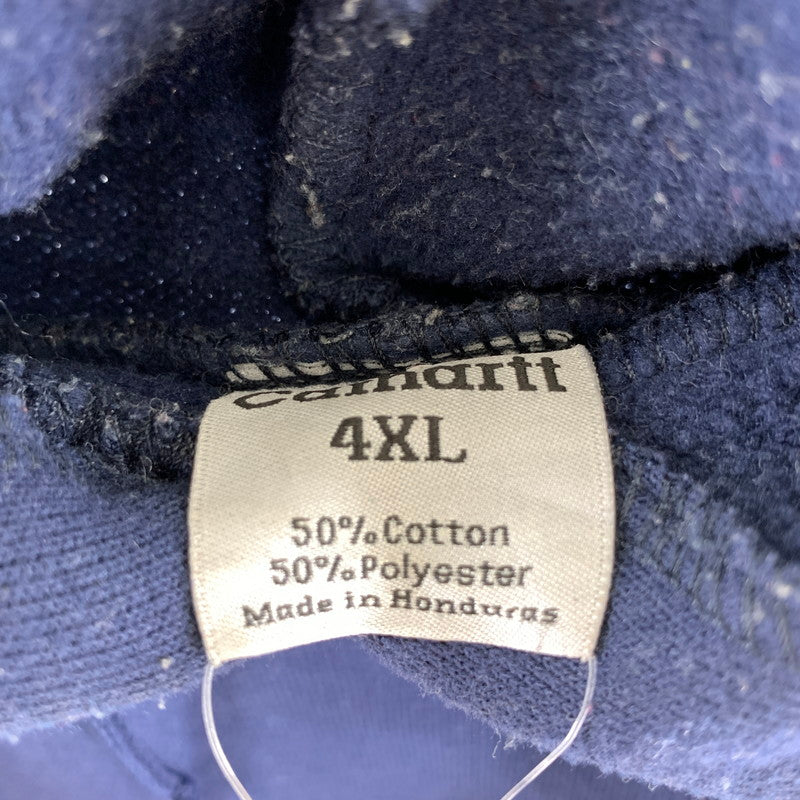 【中古品】【メンズ】 CARHARTT カーハート パーカー カラーNAVY SIZE:4XL プルオーバー　※毛玉、使用感有 145-260925-ky-06-fuzh 万代Net店