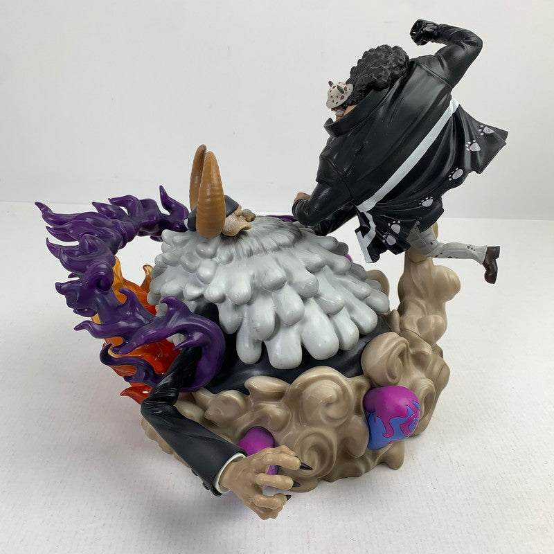 【中古品】 現状渡し品 本体のみ 一番くじ ワンピース 未来島エッグヘッド ～Burst of Energy～ ラストワン賞 バーソロミュー・くまVSジェイガルシア・サターン聖 Revible Moment フィギュア 047-260730-io-01-fuzh 万代Net店