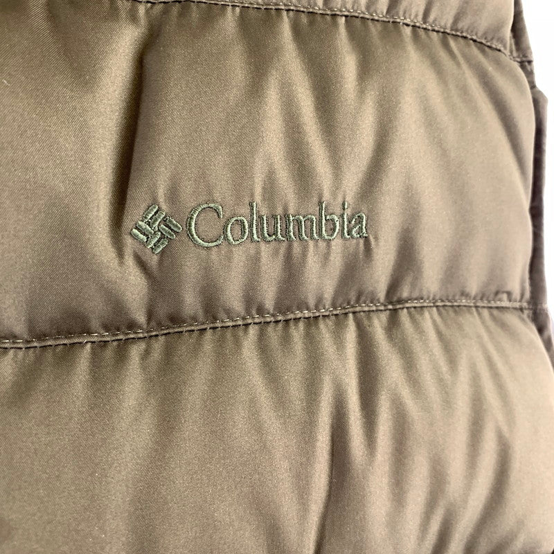 【中古品】【メンズ】 COLUMBIA コロンビア 209 PM1788 グレイビーボートダウンベスト 144-261013-ny-08-fuzh サイズ：XL カラー：オリーブ 万代Net店
