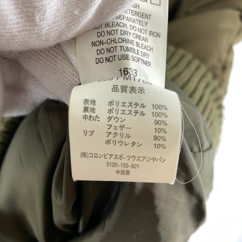 【中古品】【メンズ】 COLUMBIA コロンビア 209 PM1788 グレイビーボートダウンベスト 144-261013-ny-08-fuzh サイズ：XL カラー：オリーブ 万代Net店