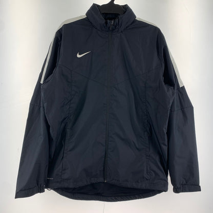 【中古品】【メンズ】 NIKE ナイキ ナイロンジャケット ジャンパー 上着 アウター BLACK SIZE:L ※ほつれ・汚れあり 148-260919-io-38-fuzh カラー：ブラック 万代Net店