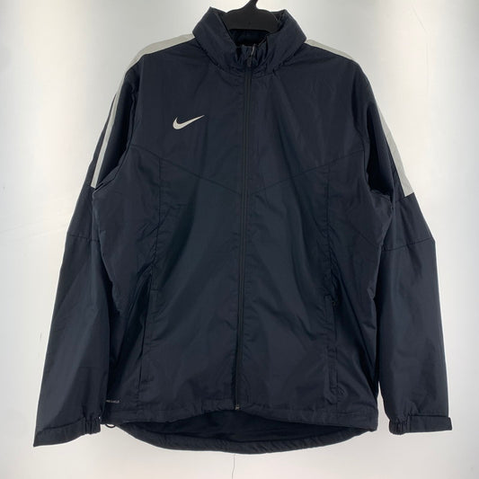 【中古品】【メンズ】 NIKE ナイキ ナイロンジャケット ジャンパー 上着 アウター BLACK SIZE:L ※ほつれ・汚れあり 148-260919-io-38-fuzh カラー：ブラック 万代Net店