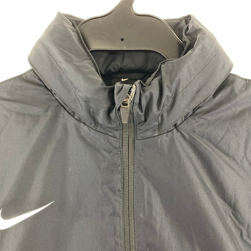 【中古品】【メンズ】 NIKE ナイキ ナイロンジャケット ジャンパー 上着 アウター BLACK SIZE:L ※ほつれ・汚れあり 148-260919-io-38-fuzh カラー：ブラック 万代Net店