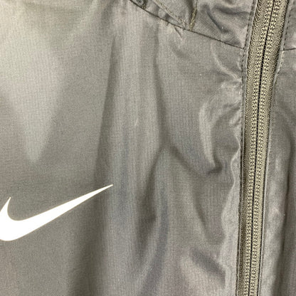 【中古品】【メンズ】 NIKE ナイキ ナイロンジャケット ジャンパー 上着 アウター BLACK SIZE:L ※ほつれ・汚れあり 148-260919-io-38-fuzh カラー：ブラック 万代Net店