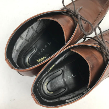 【中古品】【メンズ】 REGAL リーガル CJ2-G 20CR GORE-TEX チャッカブーツ ゴアテックス 靴 164-260930-mh-11-fuzh サイズ：26cm カラー：ブラウン 万代Net店