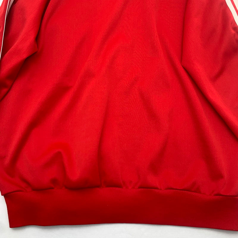 【中古品】【メンズ】 70s~80s PALERMO パレルモ トラックジャケット アウター ブルゾン ジャージ ブランド 古着 145-260725-gm-06-fuzh サイズ：XL カラー：レッド 万代Net店
