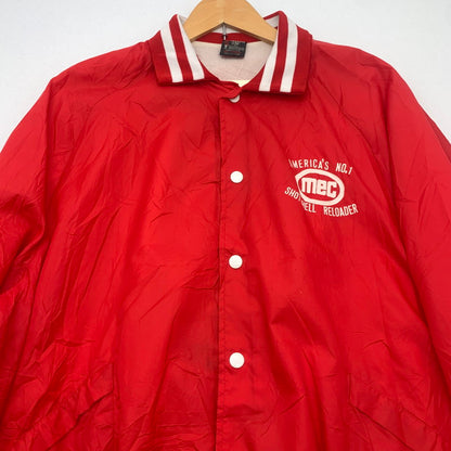 【中古品】【メンズ】 70s ARISTO JAC アリスト・ジャック ナイロン ジャケット ヴィンテージ ブルゾン ブランド 古着 145-260725-gm-12-fuzh サイズ：EXL カラー：レッド 万代Net店