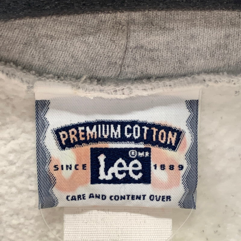 【中古品】【メンズ】 LEE PREMIUM COTTON SWEAT PARKA リー コットンスウェットパーカー 145-260923-gm-17-fuzh サイズ：不明 カラー：グレー 万代Net店