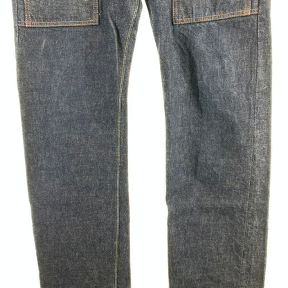 【中古品】【メンズ】 FULL COUNT フルカウント 1246 DENIM BUSH PANTS デニム ジーンズ ブッシュ パンツ ボトムス 古着 156-260608-mh-14-fuzh サイズ：33 カラー：ブルー 万代Net店