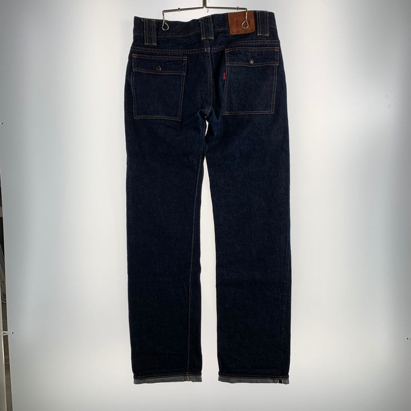 【中古品】【メンズ】 FULL COUNT フルカウント 1246 DENIM BUSH PANTS デニム ジーンズ ブッシュ パンツ ボトムス 古着 156-260608-mh-14-fuzh サイズ：33 カラー：ブルー 万代Net店