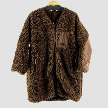 【中古品】【レディース】 FIRST DOWN ファーストダウン 194-3503 コート BROWN SIZE:F ボアフリース ※使用感有 169-260705-io-25-fuzh 万代Net店