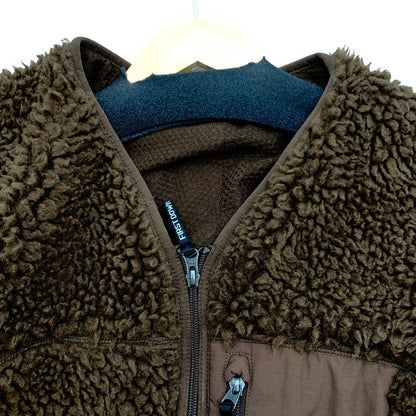 【中古品】【レディース】 FIRST DOWN ファーストダウン 194-3503 コート BROWN SIZE:F ボアフリース ※使用感有 169-260705-io-25-fuzh 万代Net店