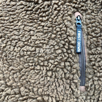 【中古品】【レディース】 FIRST DOWN ファーストダウン 194-3503 コート BROWN SIZE:F ボアフリース ※使用感有 169-260705-io-25-fuzh 万代Net店