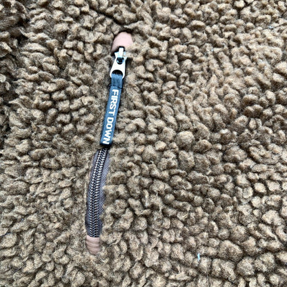 【中古品】【レディース】 FIRST DOWN ファーストダウン 194-3503 コート BROWN SIZE:F ボアフリース ※使用感有 169-260705-io-25-fuzh 万代Net店