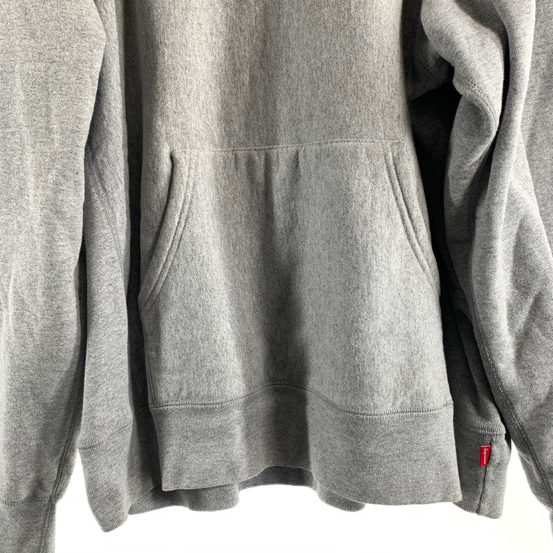 【中古品】【メンズ】 SUPREME シュプリーム ARABIC LOGO HOODED SWEAT SHIRT GRAY スウェットシャツ パーカー メンズ SIZE:XXL ※首回り汚れ.袖汚れ有 149-260529-io-04-fuzh 万代Net店