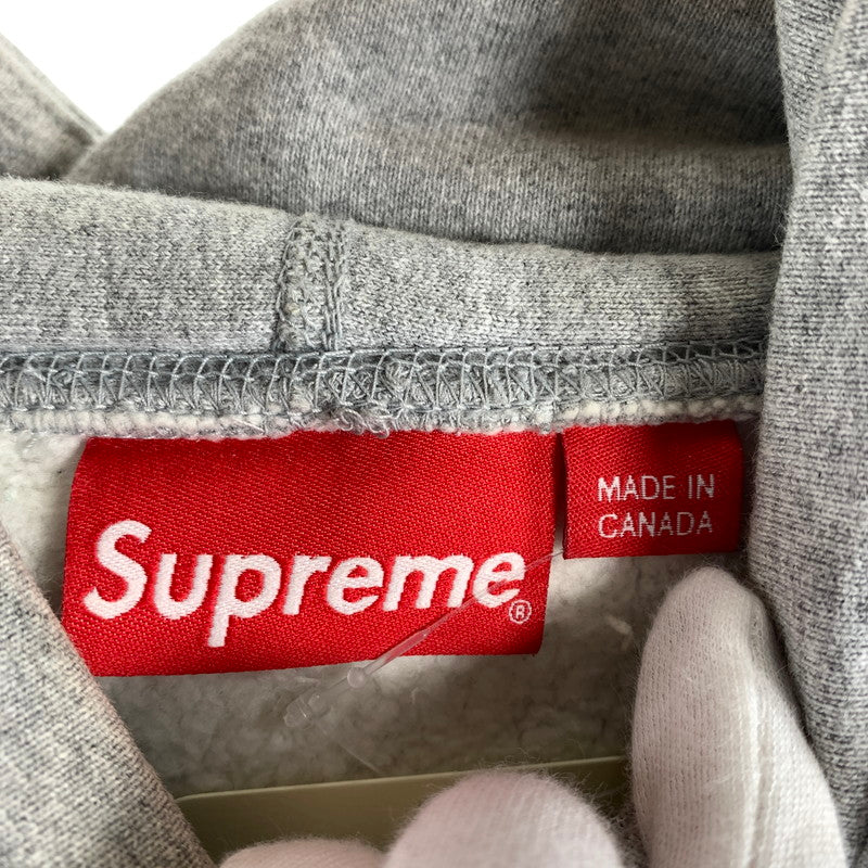 【中古品】【メンズ】 SUPREME シュプリーム ARABIC LOGO HOODED SWEAT SHIRT GRAY スウェットシャツ パーカー メンズ SIZE:XXL ※首回り汚れ.袖汚れ有 149-260529-io-04-fuzh 万代Net店