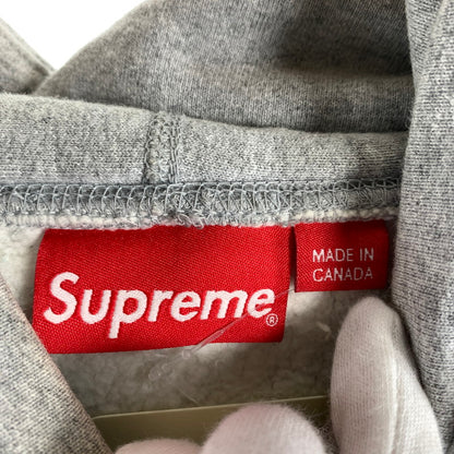 【中古品】【メンズ】 SUPREME シュプリーム ARABIC LOGO HOODED SWEAT SHIRT GRAY スウェットシャツ パーカー メンズ SIZE:XXL ※首回り汚れ.袖汚れ有 149-260529-io-04-fuzh 万代Net店