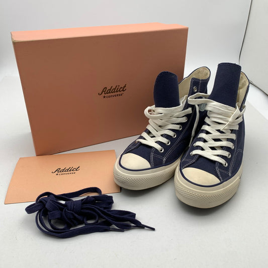 【中古品】【メンズ】 CONVERSE コンバース 1SD013 CHUCK TAYLOR CANVAS TX HI NAVY メンズ SIZE:29.0cm シューレース.箱有 スニーカー 靴 162-260528-io-08-fuzh 万代Net店