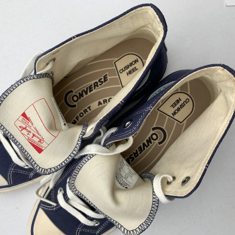 【中古品】【メンズ】 CONVERSE コンバース 1SD013 CHUCK TAYLOR CANVAS TX HI NAVY メンズ SIZE:29.0cm シューレース.箱有 スニーカー 靴 162-260528-io-08-fuzh 万代Net店