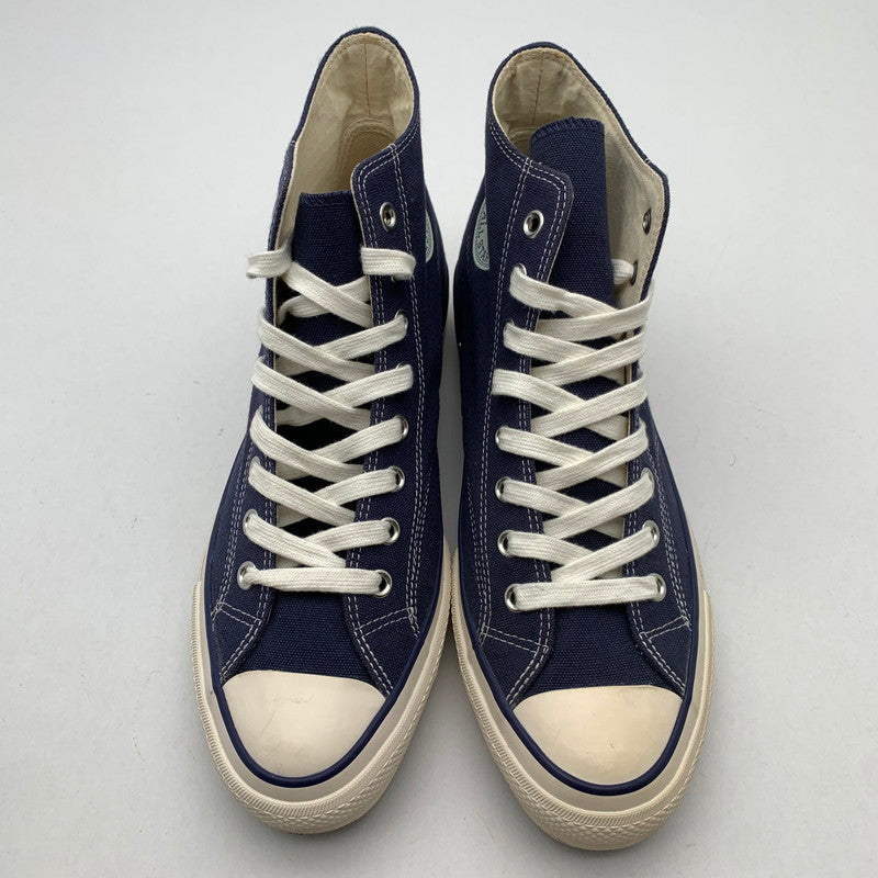 【中古品】【メンズ】 CONVERSE コンバース 1SD013 CHUCK TAYLOR CANVAS TX HI NAVY メンズ SIZE:29.0cm シューレース.箱有 スニーカー 靴 162-260528-io-08-fuzh 万代Net店