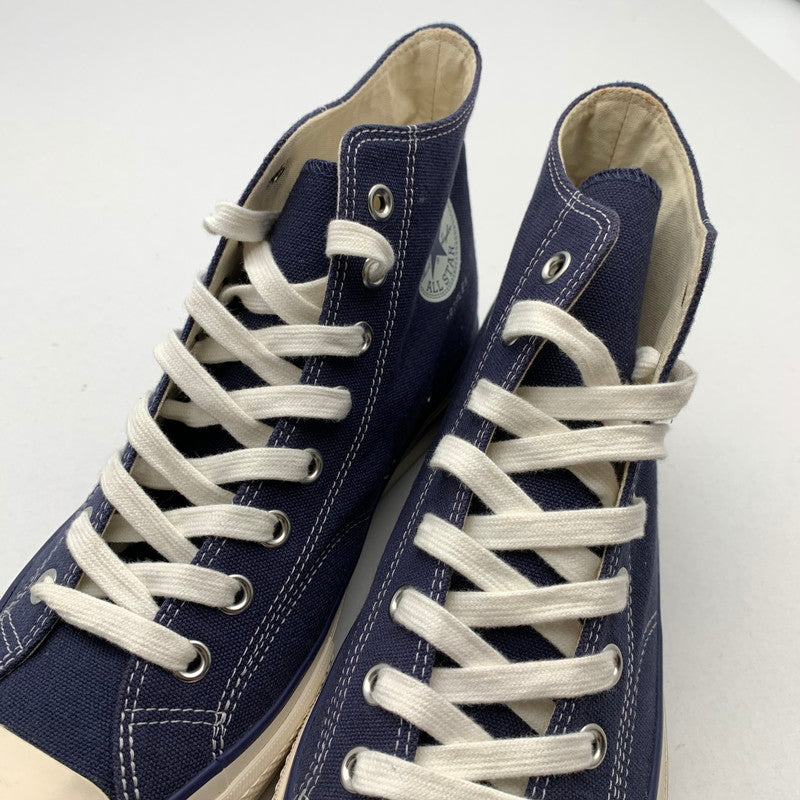 【中古品】【メンズ】 CONVERSE コンバース 1SD013 CHUCK TAYLOR CANVAS TX HI NAVY メンズ SIZE:29.0cm シューレース.箱有 スニーカー 靴 162-260528-io-08-fuzh 万代Net店