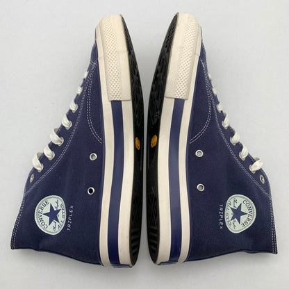 【中古品】【メンズ】 CONVERSE コンバース 1SD013 CHUCK TAYLOR CANVAS TX HI NAVY メンズ SIZE:29.0cm シューレース.箱有 スニーカー 靴 162-260528-io-08-fuzh 万代Net店