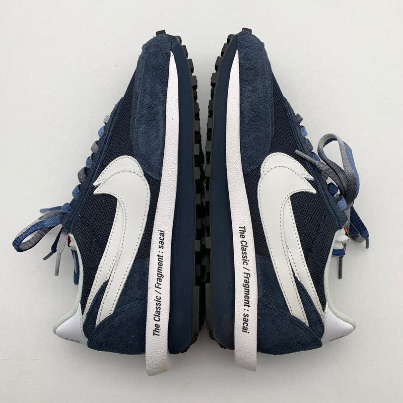 【中古品】【メンズ】 ナイキ NIKE×SACAI×FRAGMENT DH2684-400 LD WAFFLE "BLACKENDED BLUE" NAVY メンズ SIZE:29.0cm 黒タグ.シューレース.箱有 スニーカー 靴 160-260528-io-06-fuzh 万代Net店