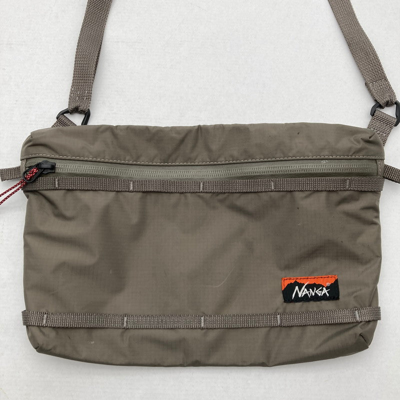 【中古品】【メンズ】 NANGA ナンガ ショルダーバッグ カラー カーキ ナイロン カバン 188-260629-ky-12-fuzh 万代Net店