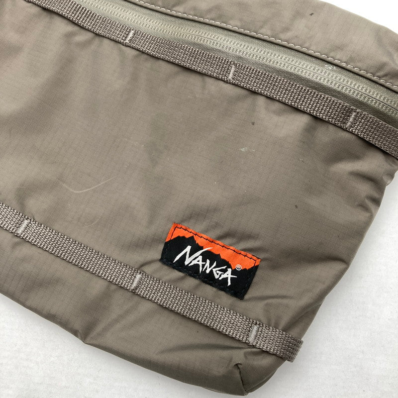 【中古品】【メンズ】 NANGA ナンガ ショルダーバッグ カラー カーキ ナイロン カバン 188-260629-ky-12-fuzh 万代Net店