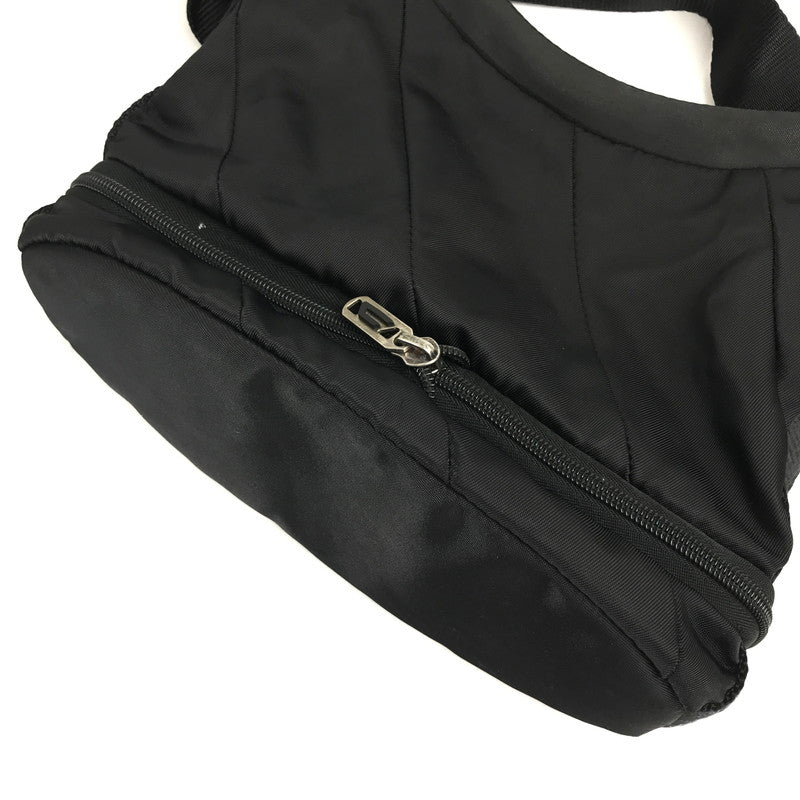 【中古品】【レディース】 DIESEL ディーゼル バッグ BLACK ナイロン ※内黄ばみ・白い汚れあり カバン ショルダーバッグ 188-260711-io-63-fuzh 万代Net店