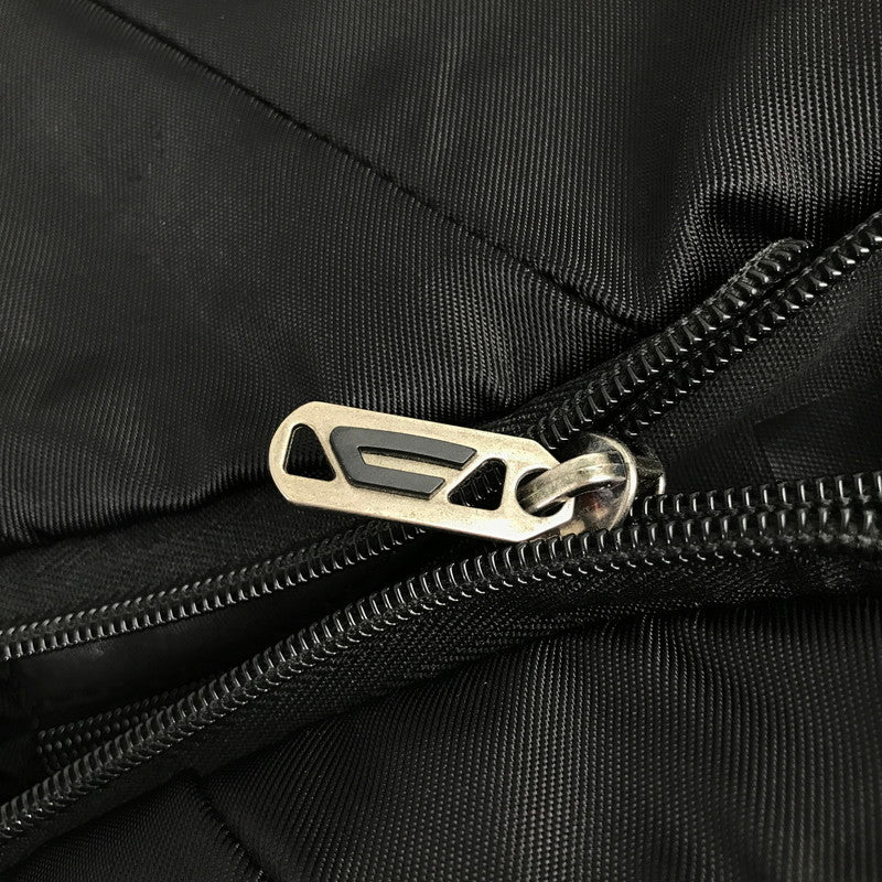 【中古品】【レディース】 DIESEL ディーゼル バッグ BLACK ナイロン ※内黄ばみ・白い汚れあり カバン ショルダーバッグ 188-260711-io-63-fuzh 万代Net店