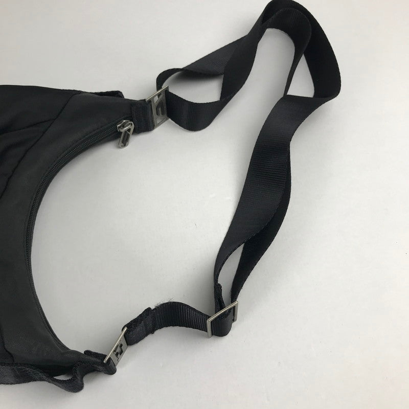 【中古品】【レディース】 DIESEL ディーゼル バッグ BLACK ナイロン ※内黄ばみ・白い汚れあり カバン ショルダーバッグ 188-260711-io-63-fuzh 万代Net店