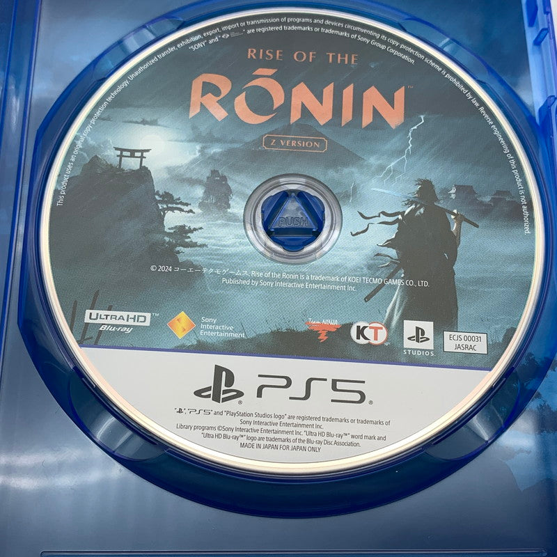 【中古美品】 Rise of the Ronin(ライズ・オブ・ローニン) Z version - PS5ソフト [CERO区分_Z / 18歳以上対象] 026-260602-ky-11-fuz 万代Net店