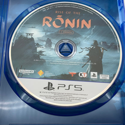 【中古美品】 Rise of the Ronin(ライズ・オブ・ローニン) Z version - PS5ソフト [CERO区分_Z / 18歳以上対象] 026-260602-ky-11-fuz 万代Net店