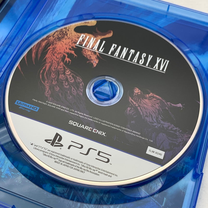 【中古品】 FINAL FANTASY XVI ファイナルファンタジー XVI FF PS5 プレステ5 ゲームソフト [CERO区分_D / 17歳以上対象] 026-260812-io-11-fuz 万代Net店