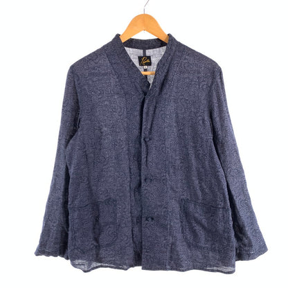 【中古品】【メンズ】 NEEDLES CH107 CHINA SHIRT ニードルス チャイナシャツ 長袖シャツ ブランド 古着 140-260614-gm-24-fuz サイズ：S カラー：ペイズリー 万代Net店